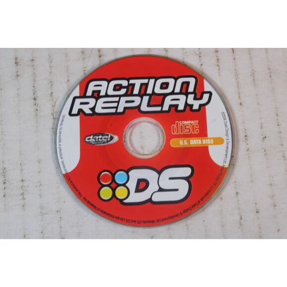 Action Replay DS Nintendo Game Cube Data Disc Disc Only - Picture 1 of 6